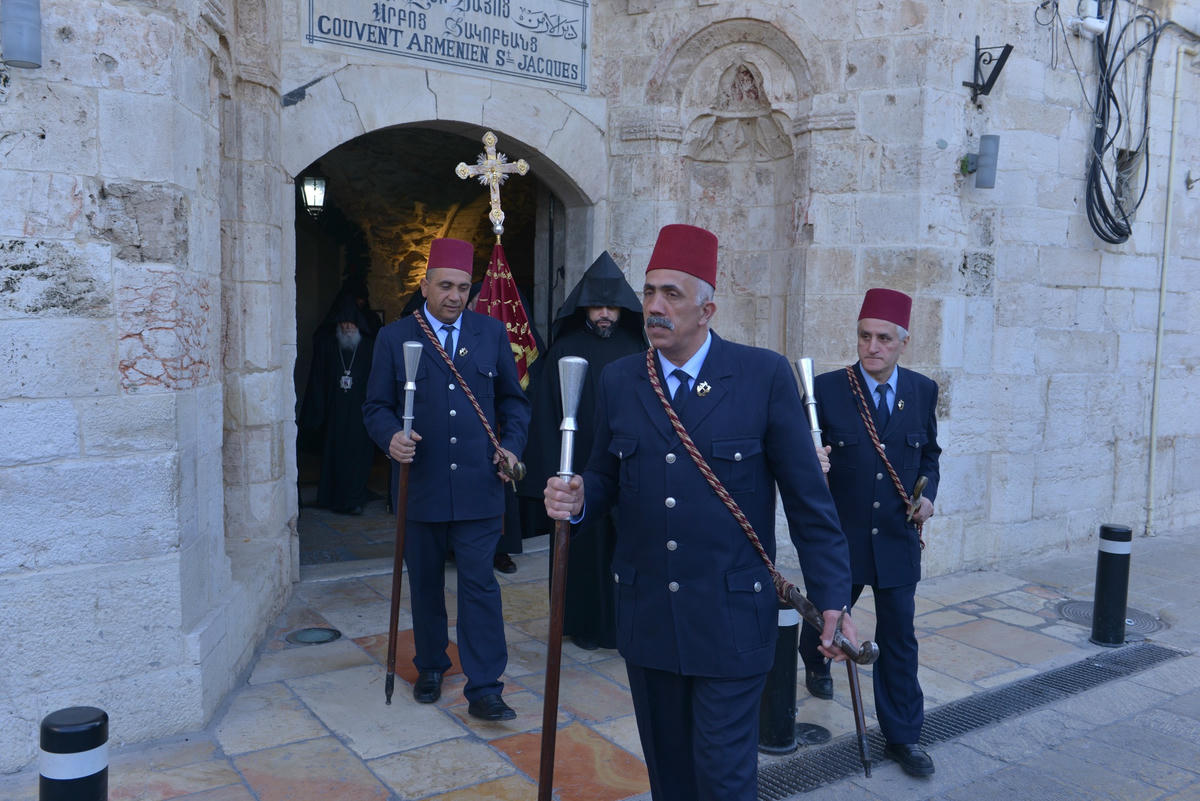 Kudüs'te İsa Mesih'in isim günü ayini